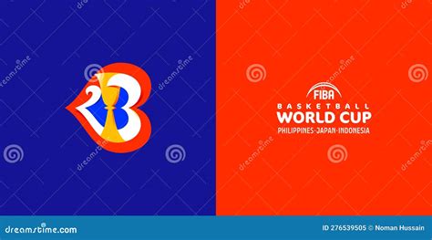 FIBA Basketball World Cup 2023 Logo Editorial Image - Illustration of ...