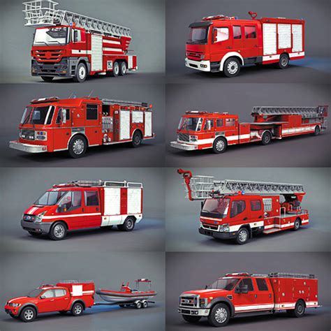 DOSCH DESIGN - DOSCH 3D: Fire Trucks