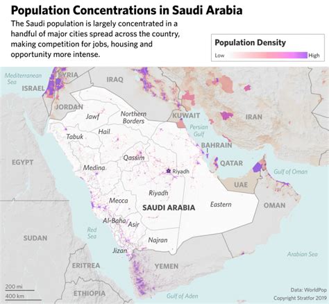 Population Map Of Saudi Arabia