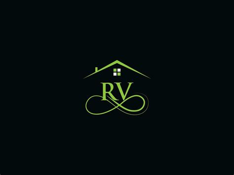 Luxury Building Rv Logo Icon Vector, Minimalist RV Real Estate Logo ...