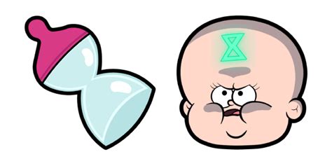 Gravity Falls Time Baby cursor – Custom Cursor