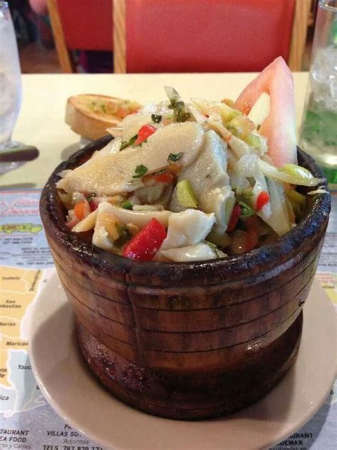 carrucho salad | Conch recipes, Caribbean recipes, Island food