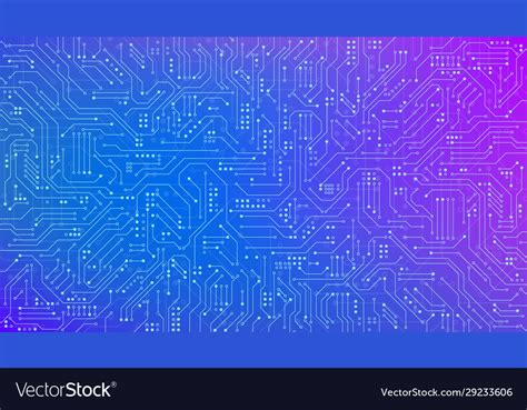 Color circuit board texture for banner abstract Vector Image