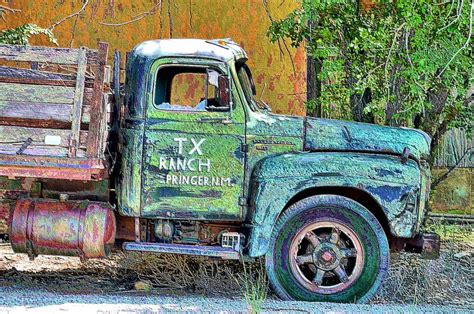 TX Ranch Truck Photograph by Jacqui Binford-Bell - Pixels