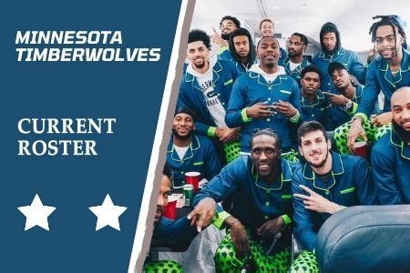 Minnesota Timberwolves Current Roster & Players Lineup (2021-2022)