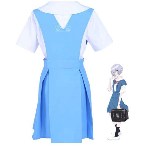 Evangelion School Uniform Cosplay, Hobbies & Toys, Toys & Games on Carousell