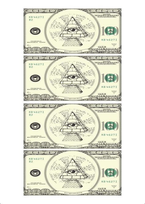 Fake Money For Kids Printable