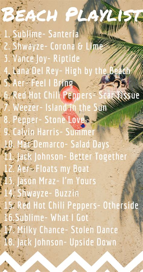 Beach Playlist for Your Summer Vibes