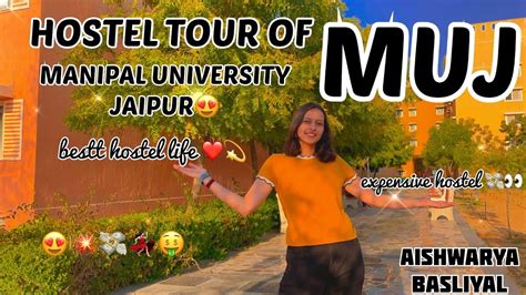 HOSTEL TOUR OF MANIPAL UNIVERSITY JAIPUR || expensive hostel ||#mujeres ...