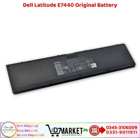 Dell Latitude E7440 Original Battery | DMarket.Pk