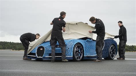 This Life-Size LEGO Bugatti Chiron Is Actually Driveable - The Manual