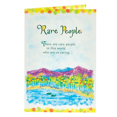 Buy Blue Mountain Arts Card - Rare People for GBP 2.99 | Card Factory UK