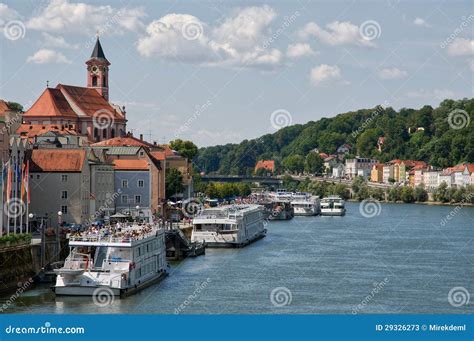 Passau, Germany editorial stock photo. Image of landmarks - 29326273