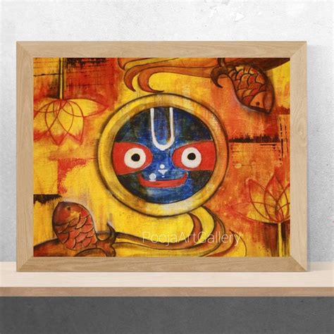 Lord Jagannath Painting , Original Acrylic Painting , Indian God ...