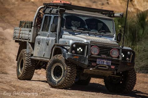 Modified Land Rover Defender 130 on the Powerline. Land Rover Defender 130, Defender 90 ...