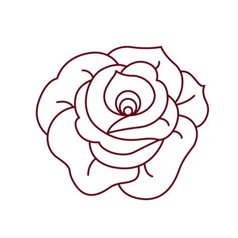 How To Draw Easy Rose Flowers | Best Flower Site