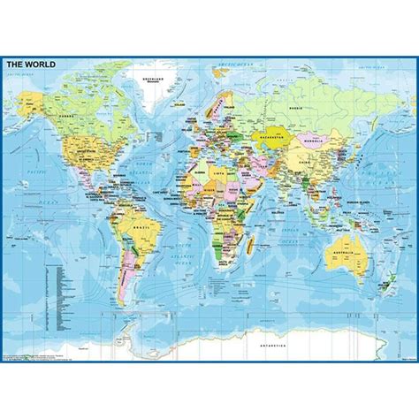 Ravensburger Map of the World 200 Piece Puzzle | JR Toy Company