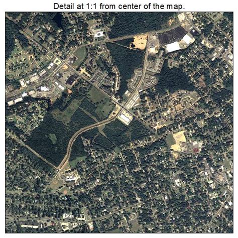 Aerial Photography Map of Dublin, GA Georgia