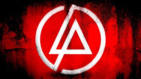 Linkin Park symbol on red and black background Wallpaper Download 2560x1440