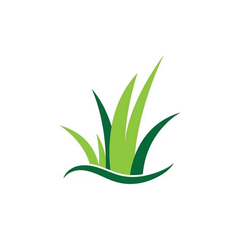 Grass logo vector template 36882816 Vector Art at Vecteezy