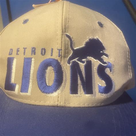 Vintage Detroit Lions Hat Brand new with tags #hat... - Depop