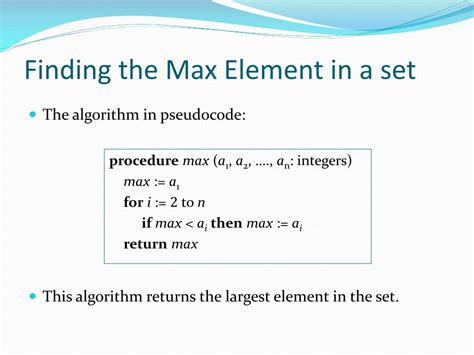 PPT - Discrete Mathematics: Algorithms PowerPoint Presentation, free ...