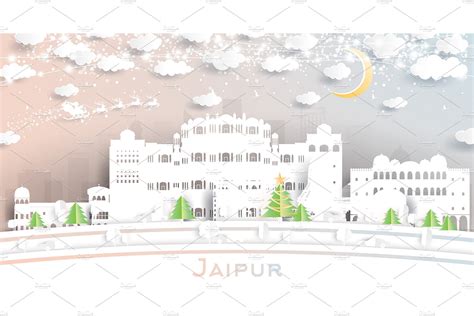 Jaipur India City Skyline | Creative Market