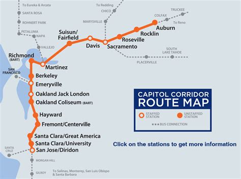 Capitol Corridor Trains :: Route And Schedules