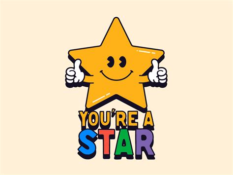 You're a STAR 🌟 by Mat Voyce on Dribbble