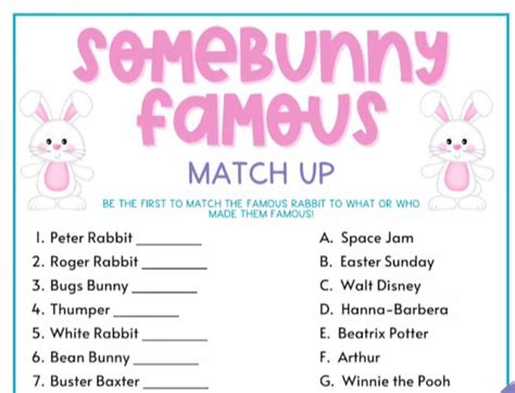 famous-bunny-game - Sharp Eye