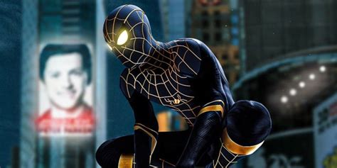 Spider-Man 3 Fan Poster Shows Peter In His New Black & Gold Suit