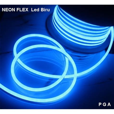 Jual Lampu Neon Flex LED Selang Flexible Sign Strip Fleksibel Biru Blue ...