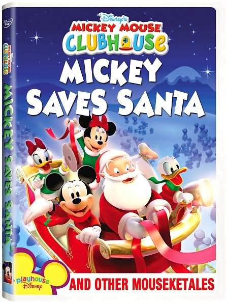 Mickey Mouse Clubhouse - Mickey Saves Santa and Other Mouseketales | 786936704266 | DVD | Barnes ...