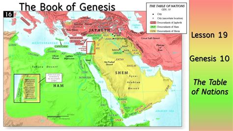 The Table of Nations - Bible Study - November 18, 2020 - Genesis 20 - YouTube