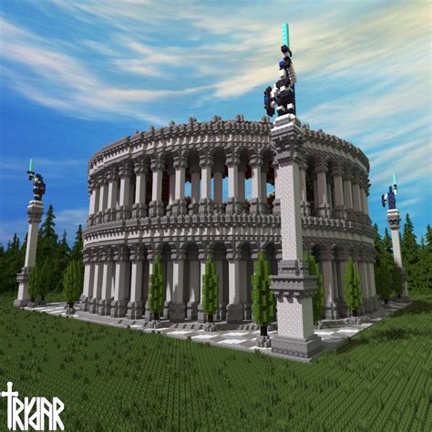 Roman Colosseum +tutorial Minecraft Map