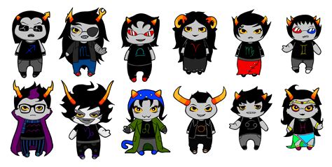 Homestuck trolls by AleKaiLin on DeviantArt