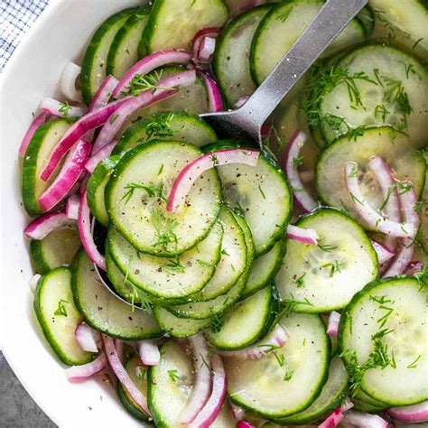 Easy Cucumber Salad Recipe - Jessica Gavin