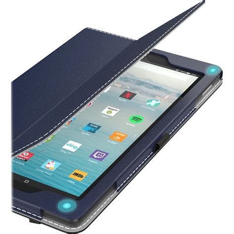 SaharaCase Folio Case for Amazon Kindle Fire HD 10 (2019) Blue SB-C-KF-HD10-FL-BL-19 - Best Buy