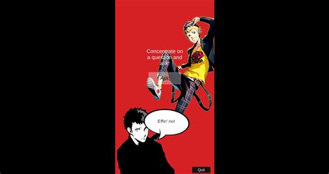 Ryuji magic 8 ball Persona 5 Royal - фото и скриншоты игры на рабочий стол