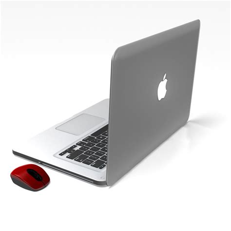 Macbook Pro 2nd generation 3D Model .obj .fbx .ma .mb .dae - CGTrader.com