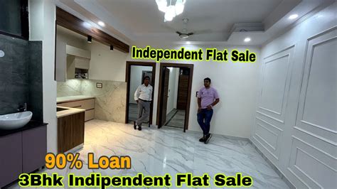 3BHK Indipendent Flat in indirapuram | Society Buildings Flats | 90% ...