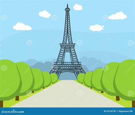 Eiffel Tower Animated Clipart