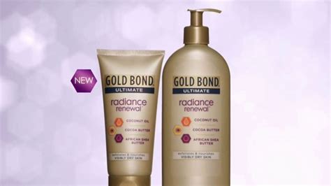 Gold Bond Ultimate Radiance Renewal TV Commercial, 'Triple Blend ...