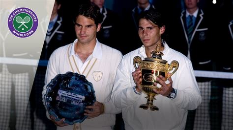 Roger Federer vs Rafael Nadal | Wimbledon 2008 | The trophy ceremony ...