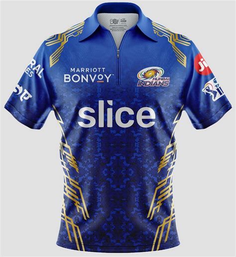 New Mumbai Indians Jersey IPL 2022 | MI Indian Premier League Kit Slice ...