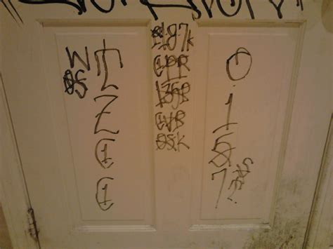 crip gangs graffiti: Twilight zone compton crip