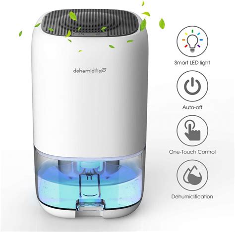 Mini Electric Dehumidifier - Ultra Quiet (DH-CS01) White - TheShop.pk