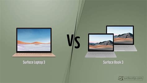 Surface Laptop 3 vs. Surface Book 3 - Detailed Specs Comparison