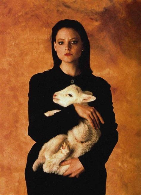 Jodie Foster in a Promotional Shoot for The Silence of the Lambs