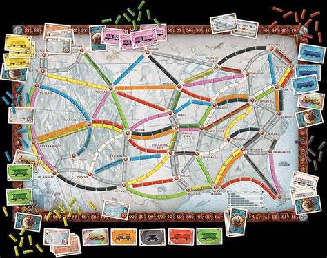 Ticket to Ride Board Game - g. whillikers toys and books